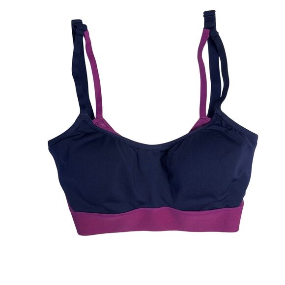 Natori Gravity Contour Underwire Sport Bra - Twilight/Bright Blush Size 30DD - Picture 1 of 8